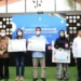Kepala Badan Penelitian dan Pengembangan Kementerian Dalam Negeri Agus Fatoni (dua kiri) di Lomba Karya Tulis Inovatif (LKTI) tingkat nasional yang diselenggarakan Pemerintah Kota Tangerang, Senin (15/11/2021). (MASAPNEWS/ANT/HO-Puspen Kemendagri)