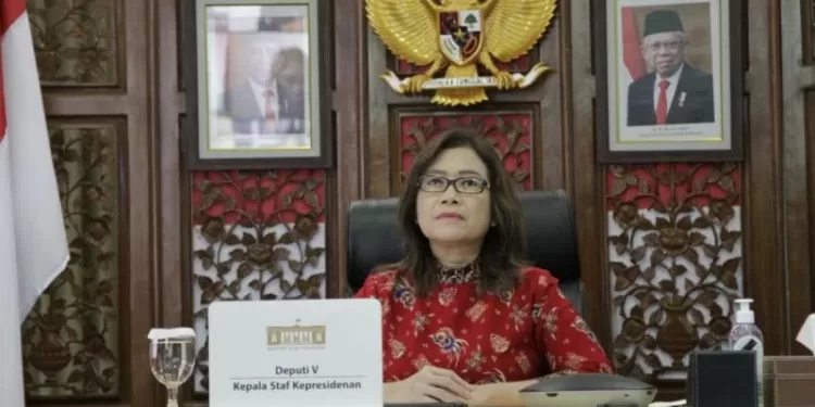 Deputi V Kepala Staf Kepresidenan RI Jaleswari Pramodhawardani. (MASAPNEWS/ANT/HO-KSP)