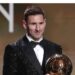 Pemain Paris St Germain Lionel Messi raih Ballon d'Or untuk ketujuh kalinya, Theatre du Chatelet, Paris, Prancis, (29/11/2021). (ANT/REUTERS/Benoit Tessier/aa.)