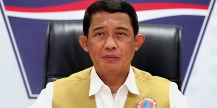 Tangkapan layar - Kepala Badan Nasional Penanggulangan Bencana (BNPB) Mayjen TNI Suharyanto. (ANT)