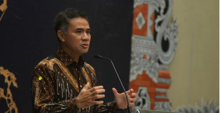 Dirjen Pendidikan Vokasi Kemendikbudristek Wikan Sakarinto di Kabupaten Badung, Bali, Kamis (4/11/2021). ANT/IST