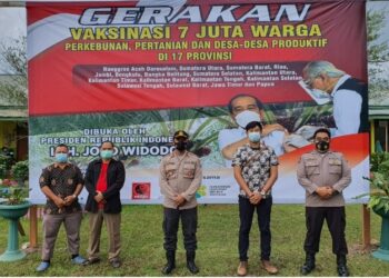 Projo dan GAPKI Gencarkan Percepatan Vaksinasi di Kalteng