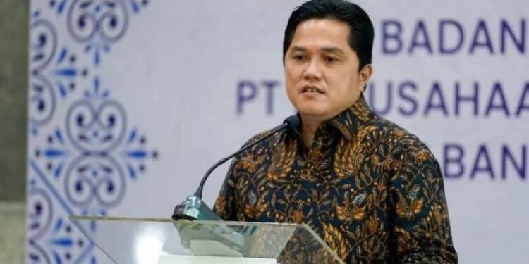 Menteri BUMN Erick Thohir. (MASAPNEWS/ANT/HO-Kementerian BUMN/am)