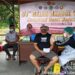 Suasana vaksinasi COVID-19 di wilayah Kecamatan Manuhing, akhir Oktober 2021. (Foto : Polsek Manuhing)