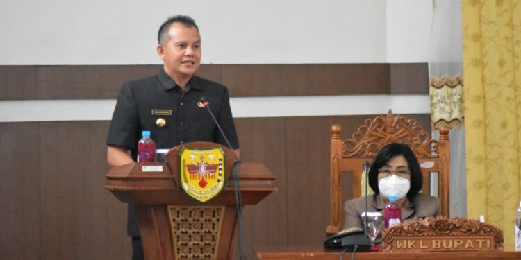 Bupati Gumas Jaya S Monong. (IST)