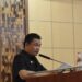 Wabup Lamandau Riko Porwanto saat memberikan jawaban atas pandangan umum fraksi DPRD setempat, belum lama tadi