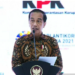 Tangkap layar - Presiden Joko Widodo menyampaikan sambutan dalam peringatan Hari Anti Korupsi Sedunia (Hakordia) di gedung KPK Jakarta, Kamis (9/12/2021). ANT/IST