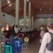 Ini teks fotonya : Suasana ibadah Natal di Gereja Gloria, Kelurahan Jakatan Raya, Kecamatan Rungan, Sabtu (25/12/2021). (IST)
