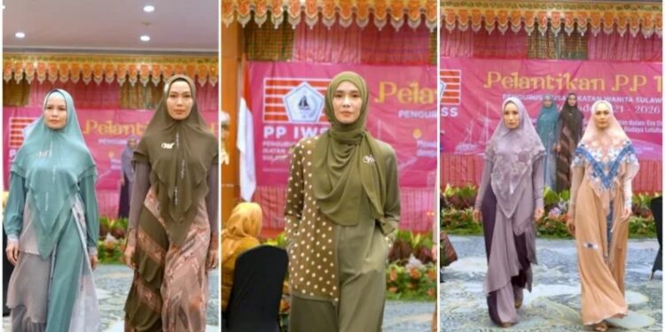 Kolase koleksi Wiwiek Hatta melalui jenama Wwiek Muslimah dan Wiwiek Hatta Luxury Syar’i. (MASAPNEWS/ANT/HO)
