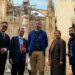 Duta Besar Republik Indonesia untuk Kerajaan Spanyol dan UNWTO Muhammad Najib (tengah) mengunjungi pimpinan yayasan masjid Sevilla (Fundación Mezquita de Sevilla) pada Kamis (10/12) untuk mendiskusikan rencana kegiatan dialog antar agama. (MASAPNEWS/ANT/Dokumentasi KBRI Madrid)