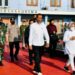 Presiden RI beserta Ibu Negara Iriana Joko Widodo melakukan kunjungan kerja ke Jawa Tengah dan Jawa Timur, Jumat (17/12/2021), di antaranya untuk meresmikan Bandara Ngloram dan meninjau fasilitas Pasar Besar Ngawi. (MASAPNEWS/ANT/HO-Biro Pers Sekretariat Presiden)