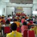 Suasana pembukaan bimbingan dan pelatihan penatausahaan APBD tahun anggaran 2022 menggunakan aplikasi Simda Next-G atau FMIS di GPU Damang Batu Kuala Kurun, Kamis (27/1/2022). (Foto : Diskominfosantik Gumas)