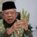 Wakil Presiden Ma'ruf Amin di kediaman resmi wapres Jakarta. (MASAPNEWS/ANT/HO-Setwapres)