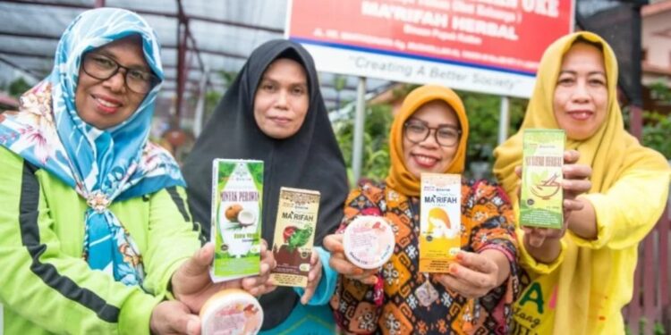 UMKM Makrifah Herbal binaan PT Pupuk Kaltim. (MASAPNEWS/ANT/HO-Pupuk Kaltim)