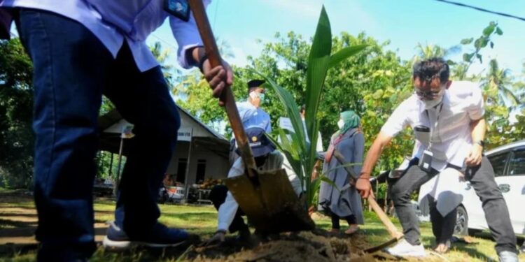 BTN terus mendorong pembangunan ekonomi berkelanjutan sebagai salah satu komitmen perseroan dalam mengimplementasikan tanggung jawab sosial dan lingkungan (TJSL) di berbagai daerah. (MASAPNEWS/ANT/HO-BTN)