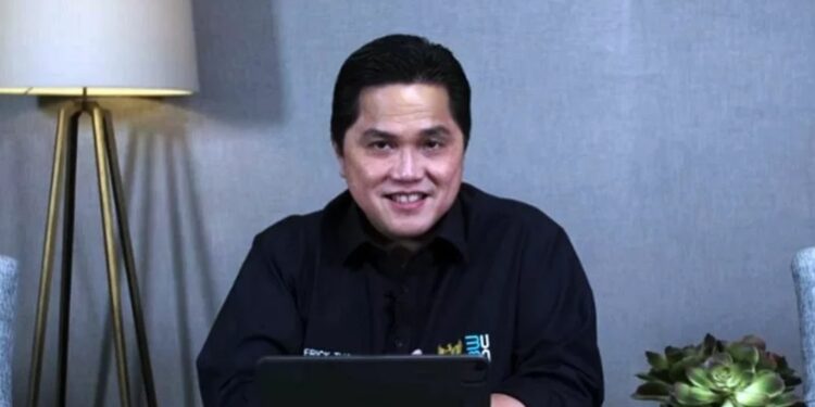 Tangkapan layar - Menteri BUMN Erick Thohir. (MASAPNEWS/ANT/Instagram/@erickthohir)