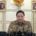Menteri Koordinator Bidang Perekonomian Airlangga Hartarto dalam acara “Standard Chartered Global Research Briefing 2022” secara virtual, Rabu (12/1/2022). (MASAPNEWS/ANT/HO-Kemenko Perekonomian)