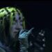 Billie Eilish tampil dalam tangkapan layar yang diambil dari video Penghargaan Grammy Tahunan ke-63 di Los Angeles, California, Amerika Serikat, Minggu (14/3/2021). (MASAPNEWS/ANT/CBS/Handout via REUTERS)