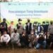 Pembuatan Greenhouse untuk penyemaian dan penanaman bibit kopi di Kampung Pancasan Ngahihi Rancamaya, Bogor Selatan dari PT Surveyor Indonesia melalui program Tanggung Jawab Sosial dan Lingkungan (TJSL). (MASAPNEWS/ANT/HO-Surveyor Indonesia)