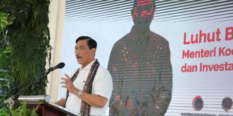 Menko Kemaritiman dan Investasi Luhut Binsar Pandjaitan. (MASAPNEWS/ANT/HO Kemenko Kemaritiman dan Investasi)