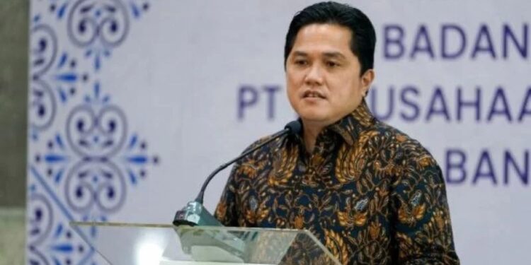 Menteri BUMN Erick Thohir. (MASAPNEWS/ANT/HO-Kementerian BUMN)