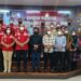 Jajaran Kemenkumham Kalteng bersama DPRD Kotawaringin Timur berfoto bersama usai rapat koordinasi terkait penanganan over kapasitas Lapas Sampit, Kamis (27/1/2022). (MASAPNEWS/ANT/HO-DPRD Kotim)