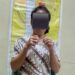 Tersangka AN (35) warga Kecamatan Sepang saat ditahan Satresnarkoba Polres Gumas. (IST)