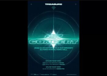 Poster konser TREASURE (twitter.com/ygent_official)