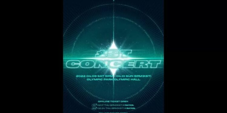 Poster konser TREASURE (twitter.com/ygent_official)