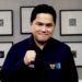 Tangkapan layar - Menteri BUMN Erick Thohir saat menyampaikan sambutannya secara daring dalam peringatan HUT Bank BTN Ke-72 di Jakarta, Rabu (9/2/2022). (MASAPNEWS/ANT/YouTube Bank BTN)