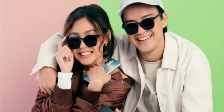 Kacamata “See Love Sunglasses Couple” dari OPPO Indonesia. (MASAPNEWS/ANT/HO-OPPO Indonesia)