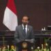 Presiden Joko Widodo (Jokowi) menghadiri Sidang Pleno Khusus Penyampaian Laporan Mahkamah Konstitusi (MK), di Jakarta, Kamis (10/2/2022). (MASAPNEWS/ANT/Youtube-Sekretariat Presiden)