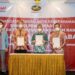 (Kiri ke kanan) Direktur Utama PT Jababeka Infrastruktur Tjahjadi Rahardja, Executive Vice President Divisi Enterprise Service Telkom Teuku Muda Nanta, Vice President Area Account Management Telkomsel Yogi Rizkian Bahar disaksikan oleh Direktur PT Kawasan Industri Jababeka Tbk menandatangani MoU sebagai kesepakatan kolaborasi strategis antara Telkom, Telkomsel, dan Jababeka. (MASAPNEWS/ANT/HO-Telkomsel)
