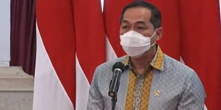 Tangkapan layar - Menteri Perdagangan (Mendag) Muhammad Lutfi Rapat Kerja Kemendag di Jakarta, Kamis (4/3/2021). (MASAPNEWS/ANT/Tangkapan layar Youtube Sekretariat Presiden)