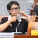 Arsip - Menteri Luar Negeri Retno Marsudi di Kompleks Parlemen, Senayan, Jakarta, 14 Februari 2022. (MASAPNEWS/ANT)
