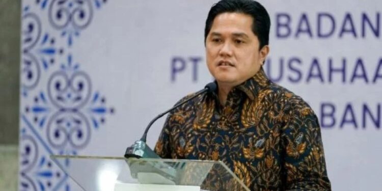 Menteri BUMN Erick Thohir. (MASAPNEWS/ANT/HO-Kementerian BUMN)
