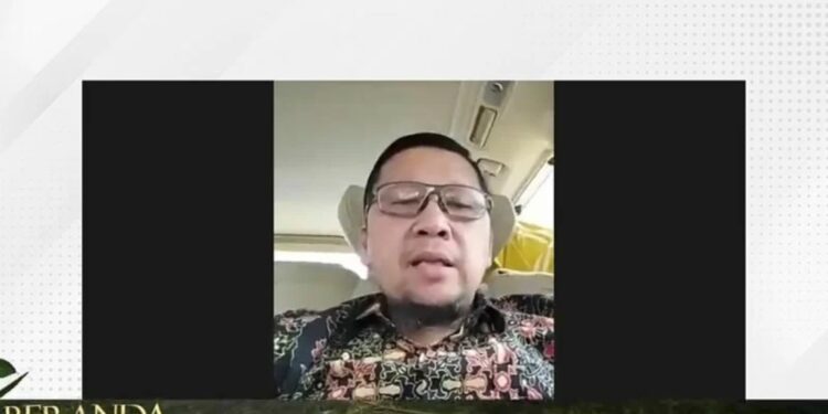 Tangkapan layar Anggota DPR RI sekaligus Ketua Komisi II DPR RI Ahmad Doli Kurnia Tandjung saat menjadi narasumber dalam diskusi publik Beranda Nusantara bertajuk “Menuju Ibu Kota Negara Baru” yang disiarkan langsung di kanal YouTube RRI NET OFFICIAL, dipantau dari Jakarta, Rabu (23/2/2022). (MASAPNEWS/ANT)