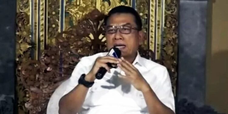 Tangkapan layar - Kepala Staf Kepresidenan Moeldoko dalam diskusi Beranda Nusantara, sebagaimana ditayangkan secara virtual melalui Youtube RRI Net Official, Rabu (23/02/2022). (MASAPNEWS/ANT)