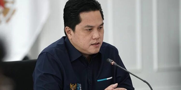 Menteri BUMN Erick Thohir. (MASAPNEWS/ANT/HO-Kemen BUMN)