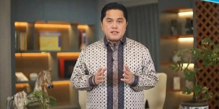 Menteri Badan Usaha Milik Negara (BUMN) Erick Thohir. (MASAPNEWS/ANT)