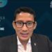 Menteri Pariwisata dan Ekonomi Kreatif Sandiaga Uno dalam acara “Discussion of Human Resources: Core Values and Employer Branding ASN” secara virtual, Jakarta, Jumat (25/2/2022). (MASAPNEWS/ANT/HO-Kemenparekraf)