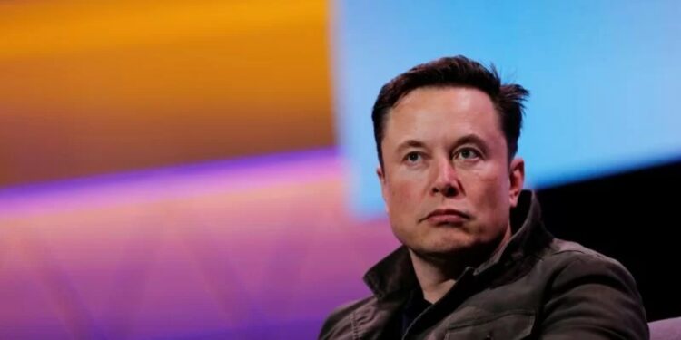 Pemilik SpaceX dan CEO Tesla Elon Musk dalam konvensi gim di Los Angeles,California, Kamis (13/6/2019). (REUTERS/MIKE BLAKE)