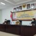 Bupati Gumas Jaya S Monong bersama pengurus SAPMA Pemuda Pancasila, Keppma, Duta Anti Narkotika melakukan pertemuan di ruang rapat lantai 1 kantor bupati, Senin (21/2/2022). (Foto : SAPMA Pemuda Pancasila Gumas)