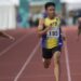 Arsip foto - Pelari Nusa Tenggara Barat Lalu Muhammad Zohri (tengah) beradu cepat dengan pelari-pelari lainnya dalam final lari 200 meter putra PON Papua di Stadion Atletik Mimika Sport Center, Kabupaten Mimika, Papua, Senin (11/10/2021). (MASAPNEWS/ANT)