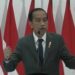 Tangkapan layar Presiden Joko Widodo saat memberi pengarahan dalam Sidang Terbuka Senat Akademik Dies Natalis ke-46 Universitas Sebelas Maret di Surakarta, Jawa Tengah, Jumat (11/3/2022). (MASAPNEWS/ANT)