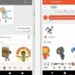 Tampilan sticker dan Bitmoji pada keyboard Google Gboard (blog.google)