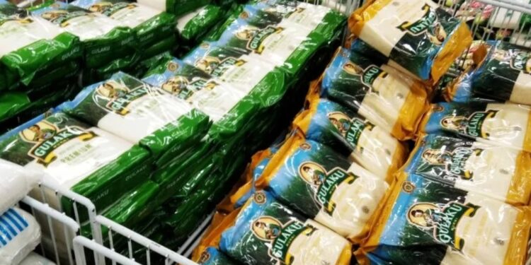 Stok gula di salah satu swalayan di Kabupaten Kudus, Jawa Tengah. (MASAPNEWS/ANT)