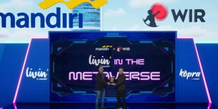 PT Bank Mandiri (Persero) Tbk siap mengembangkan potensi metaverse melalui kolaborasi dengan WIR Group. (MASAPNEWS/ANT/HO-Mandiri)