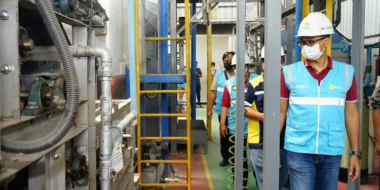 PLTSa Surakarta yang dikembangkan di TPA Putri Cempo. (MASAPNEWS/ANT)