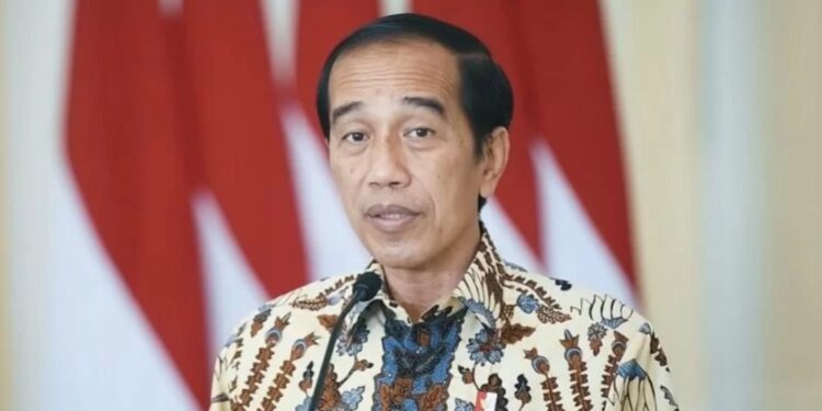 Tangkapan layar Presiden Joko Widodo menyampaikan sambutan kunci pada S20 High Level Policy Webinar secara virtual dari Jakarta, Kamis (17/3/2022). (MASAPNEWS/ANT)